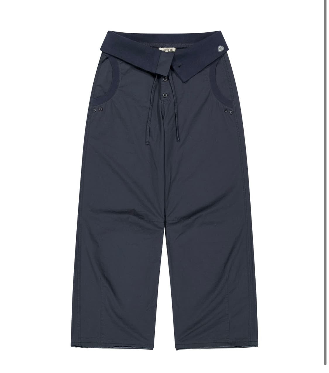 COYSEIO FLOW FOLD PANTS NAVY 1싸 상품이미지1
