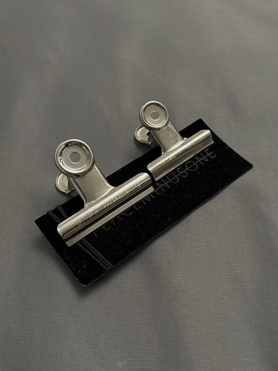 피마원 초판 불독클립 실버 상품이미지3