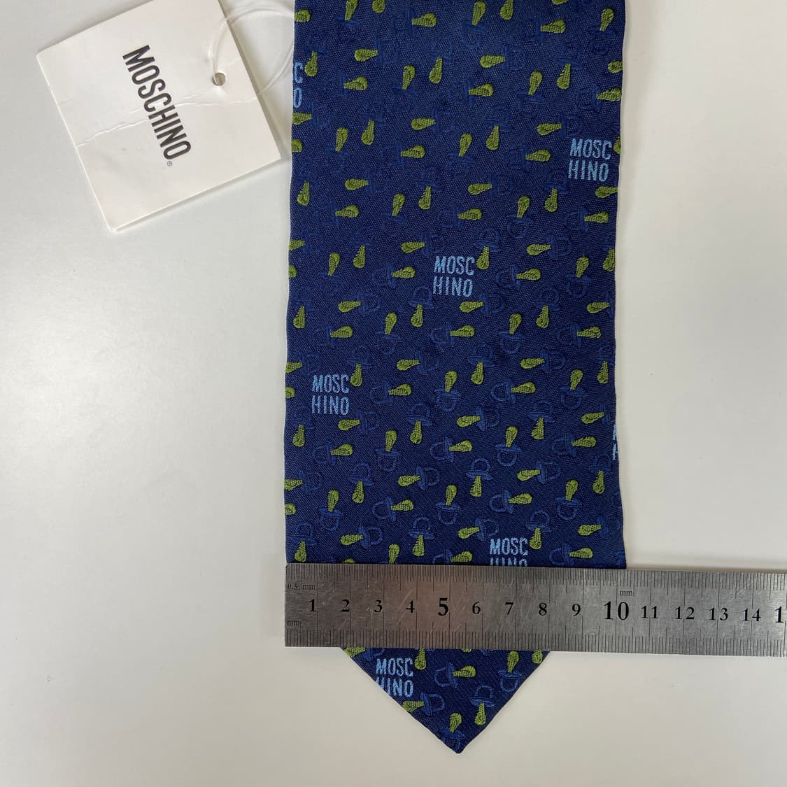 택달린 모스키노 (MOSCHINO) 명품 정품 넥타이 상품이미지8
