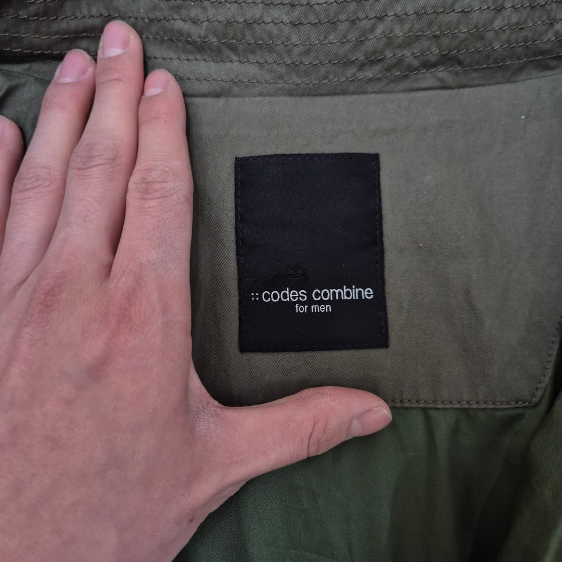 코데즈컴바인 포 멘 사이드포켓 후드 야상 자켓 L(100) 상품이미지5