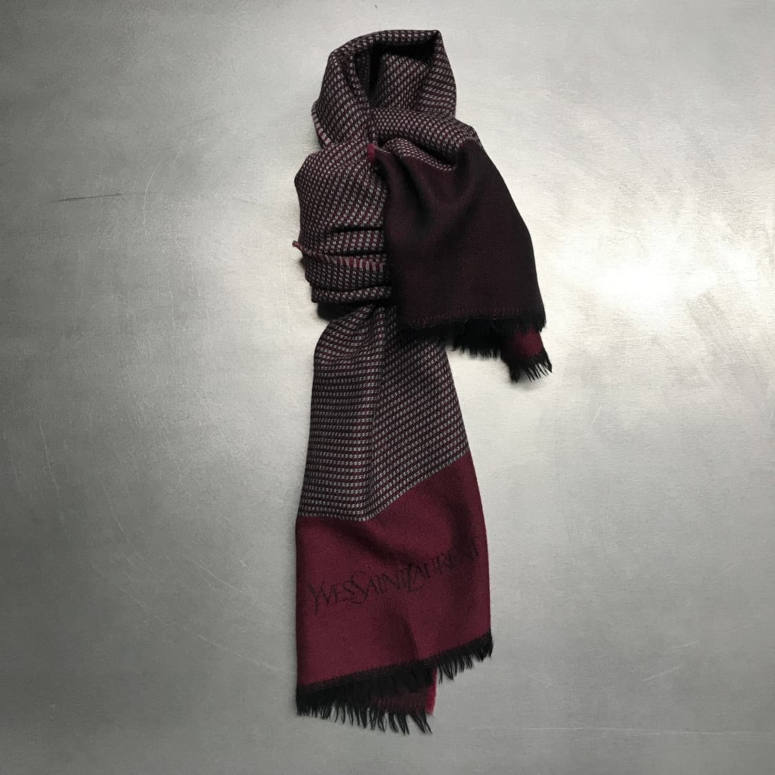 YSL 입생로랑 실크 혼방 머플러 상품이미지1