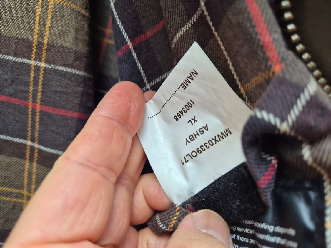 바버 애쉬비 왁스드 자켓 상품이미지10