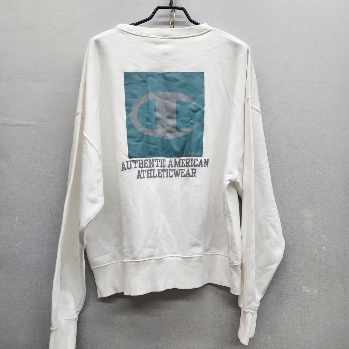 챔피온 백 빅로고 맨투맨 L(XL) 상품이미지4