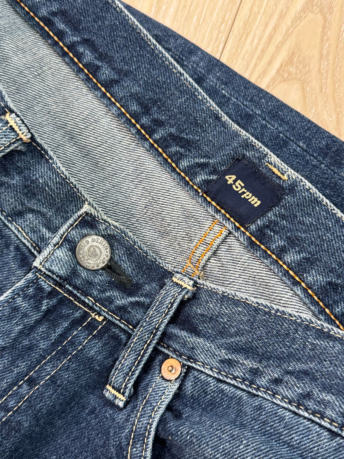45rpm 빈티지 모델 데님팬츠 상품이미지3