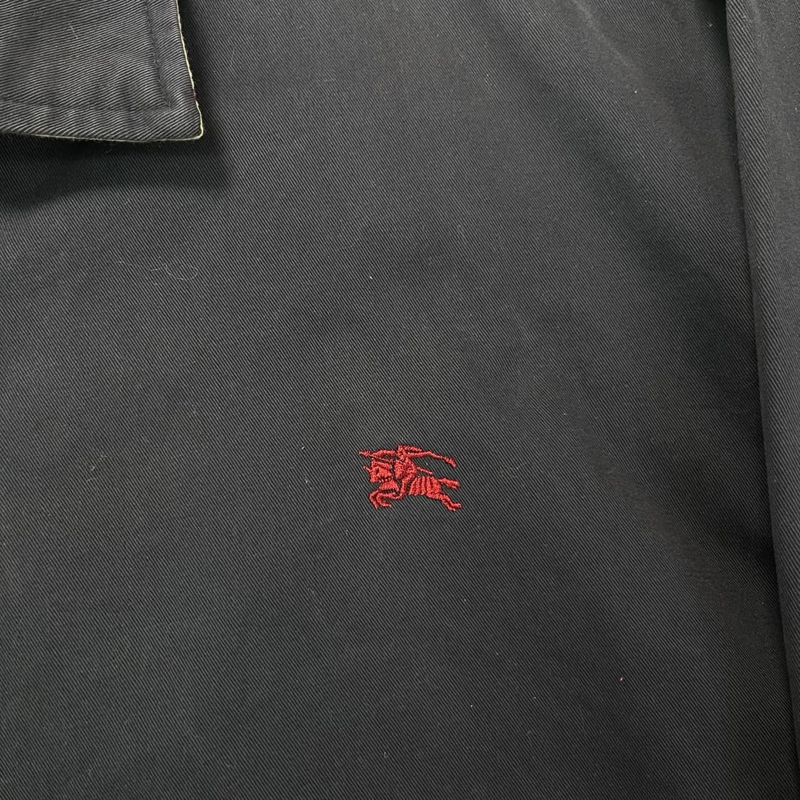 100 버버리 노바체크 리버시블 블루종 자켓 상품이미지5