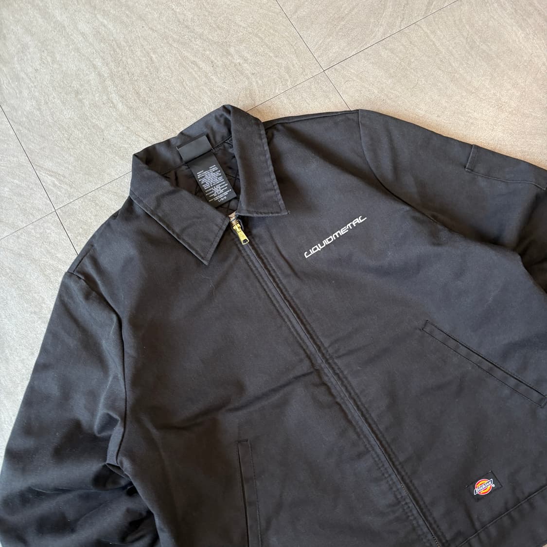 디키즈 아이젠하워 누빔 블랙 워크 자켓 상품이미지2