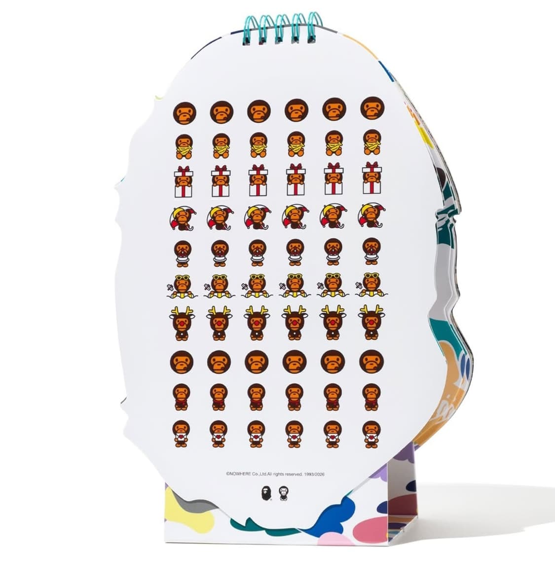 [OS]베이프 2026 멀티카모 빅사루 캘린더 상품이미지3