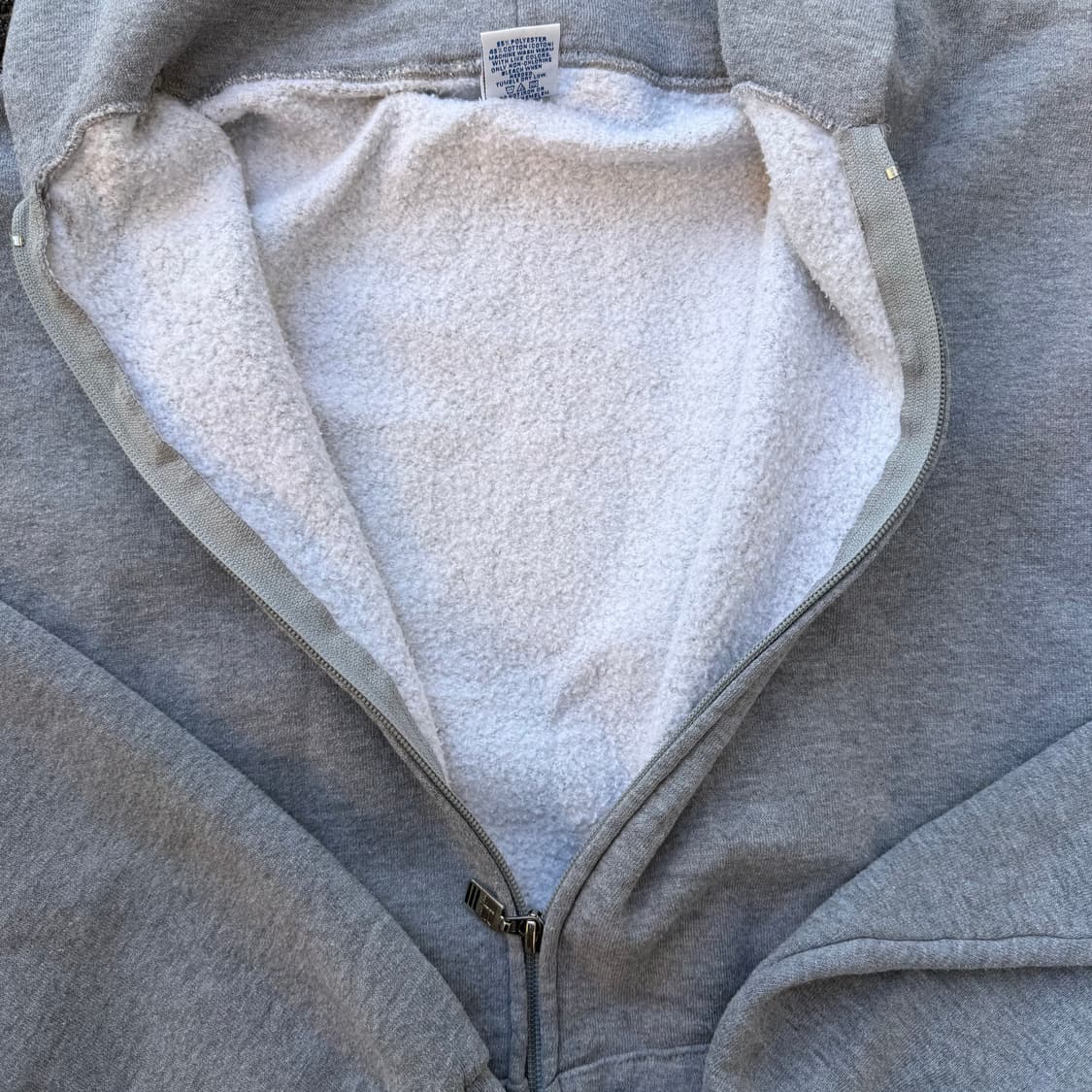 90s 빈티지 러셀 애슬레틱 후드집업 L 상품이미지8