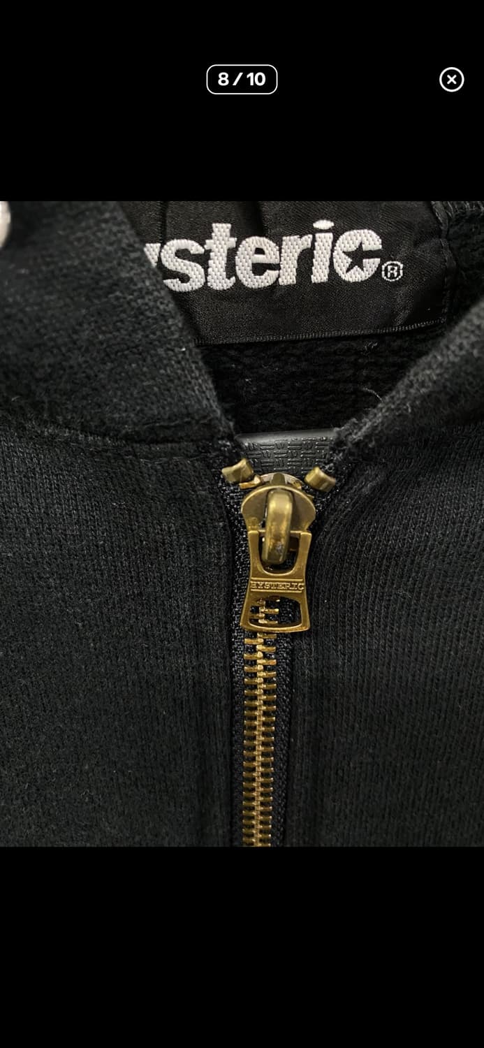 히스테릭글래머 빈티지 서바이브드 후드집업 상품이미지3