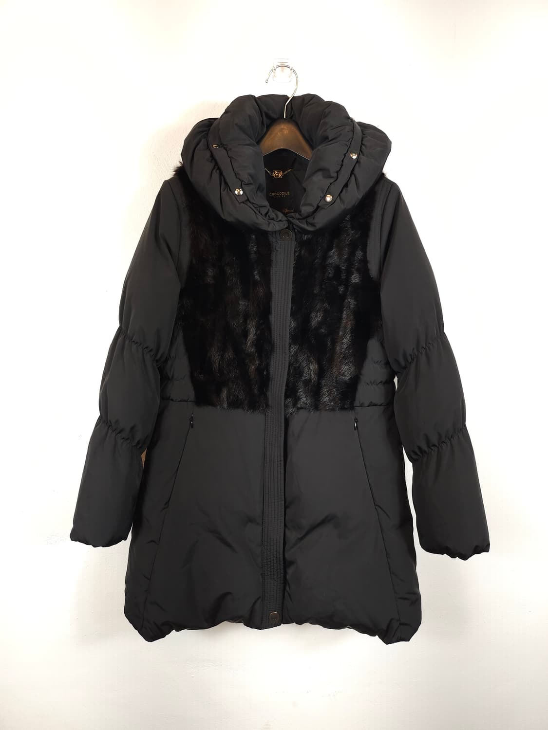 크로커다일 스폐셜 천연밍크 다운패딩 95-100 M 상품이미지9