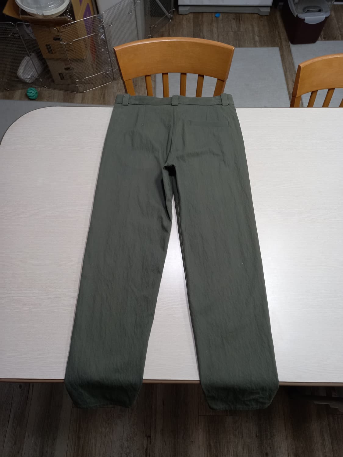 32 COS 가을겨울용 스판 치노팬츠 카키 32-260 상품이미지2