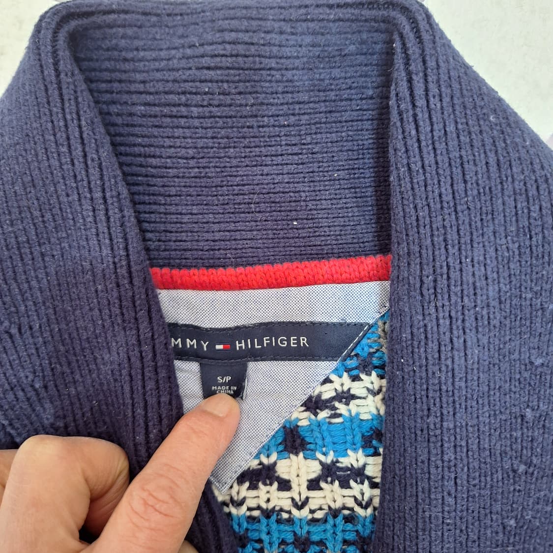 타미힐피거  노르딕패턴가디건S 상품이미지2