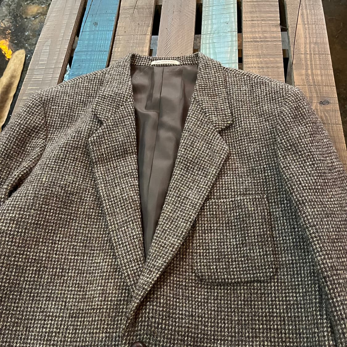 파파스 해리스 트위드 울 자켓 유니섹스 빈티지 상품이미지2