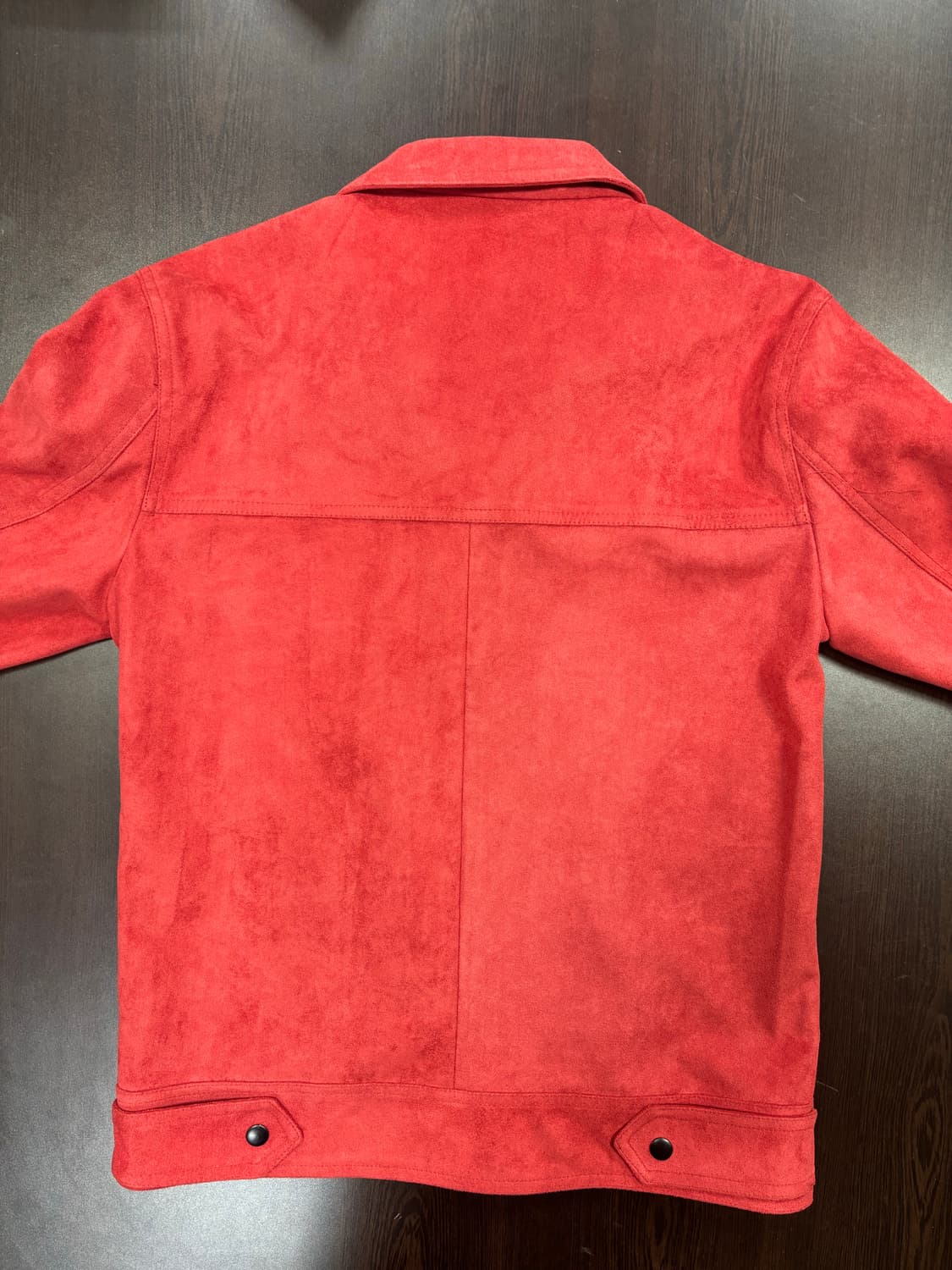 킬시티 스웨이드 레드 자켓 상품이미지6