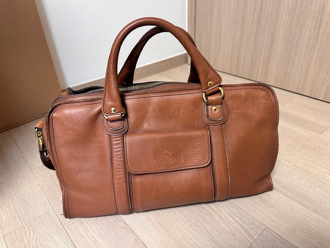 요시다포터 Baron 보스턴백 브라운 상품이미지1