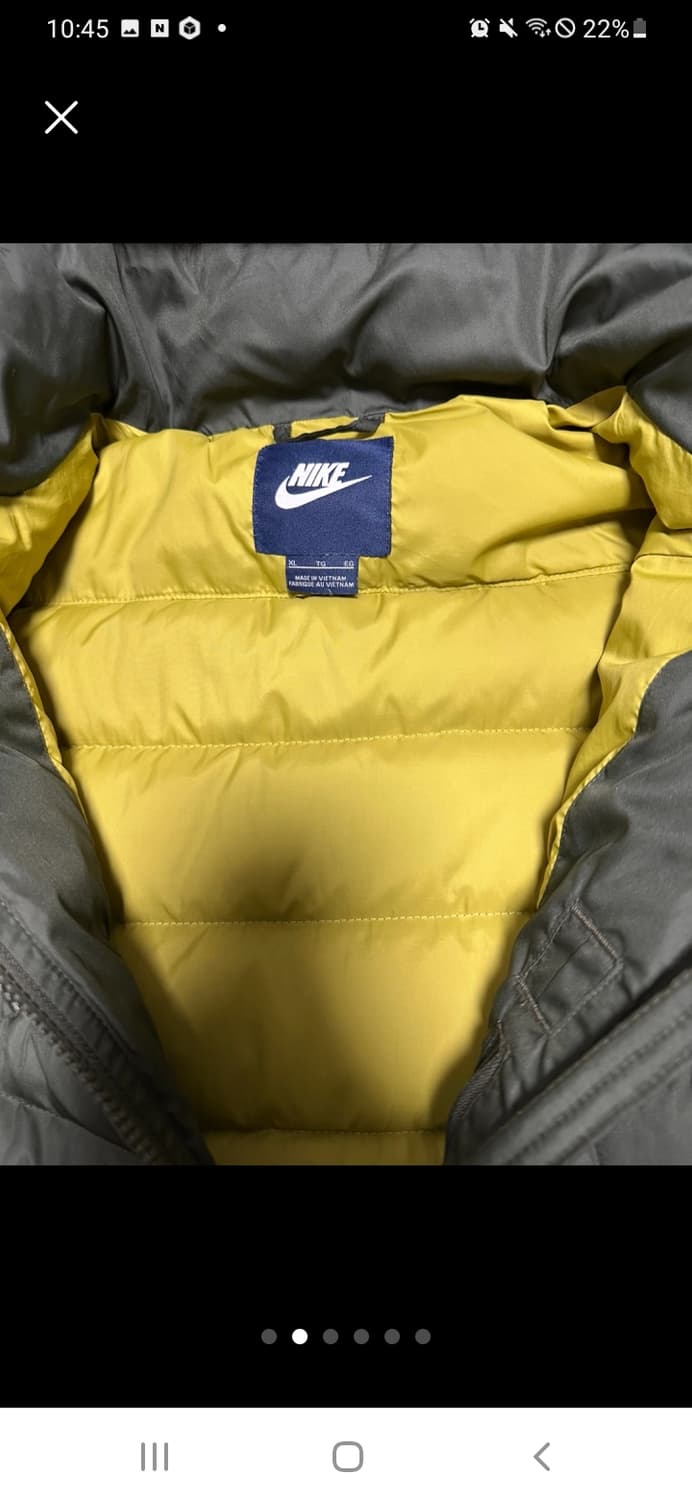 나이키 덕다운 카키 롱패딩 95 상품이미지4