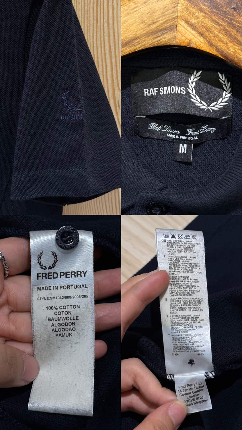 프레드 페리x라프시몬스 반팔 카라 셔츠 상품이미지10