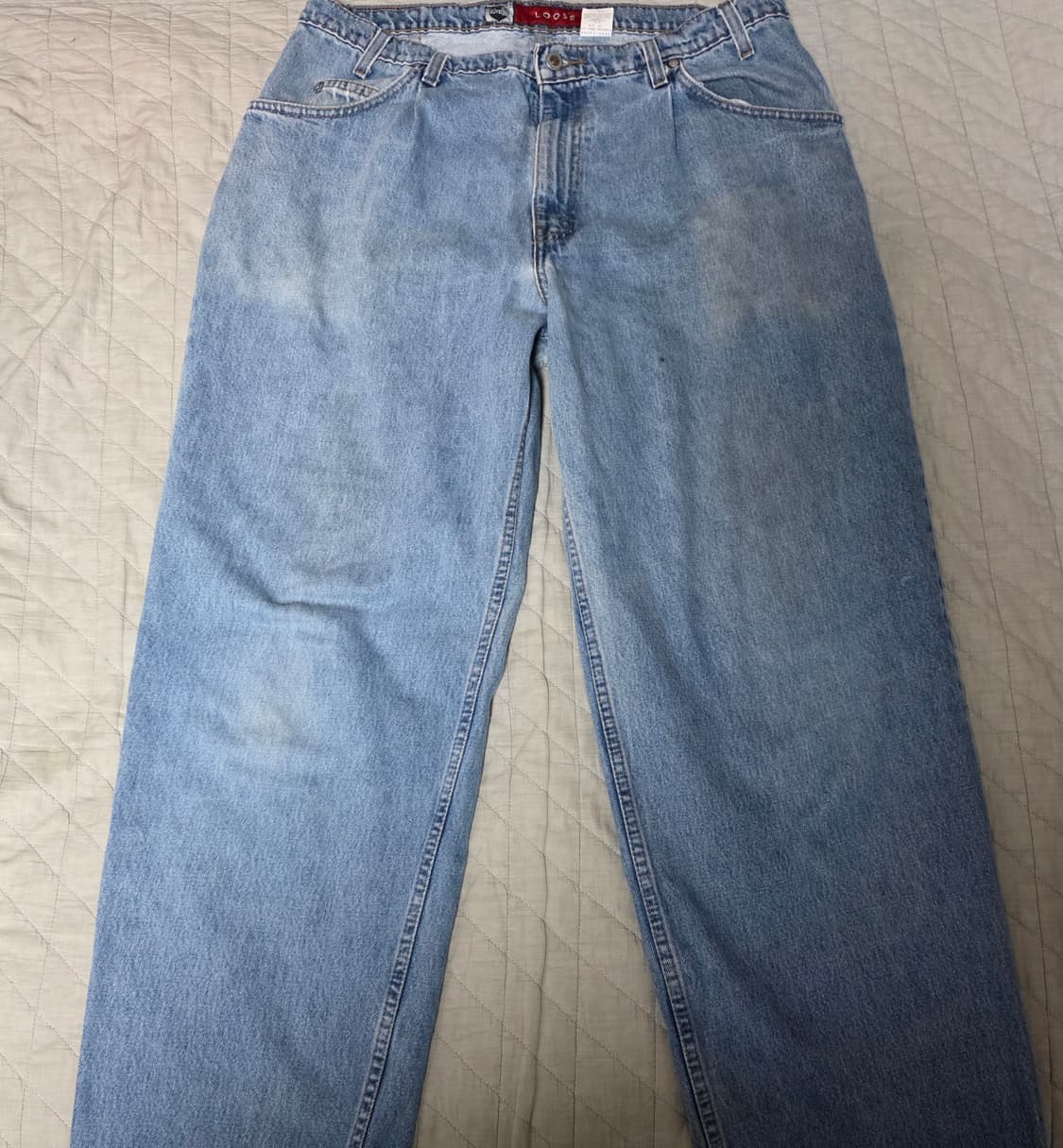 [38X32] 90s 빈티지 리바이스 실버탭 루즈핏 상품이미지1