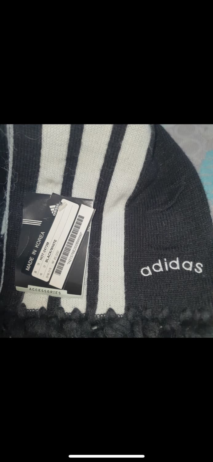 아디다스 니트 머플러 삼선 상품이미지3