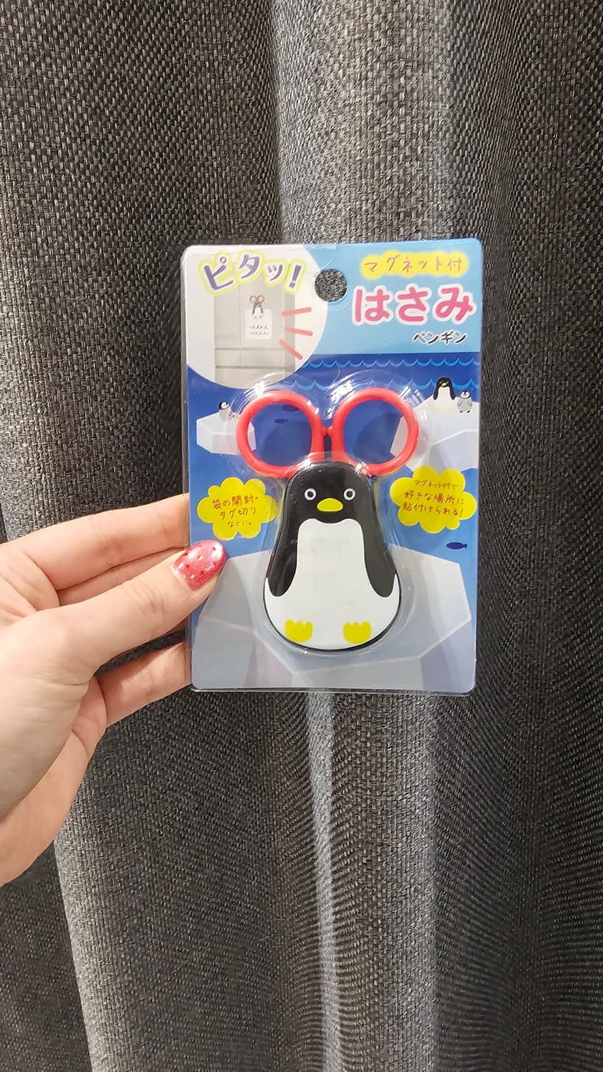일본 펭귄 마그넷 가위 상품이미지1