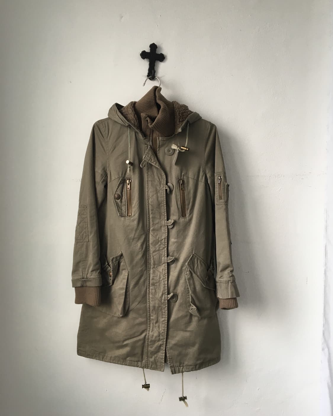 High neck filed jacket 상품이미지2