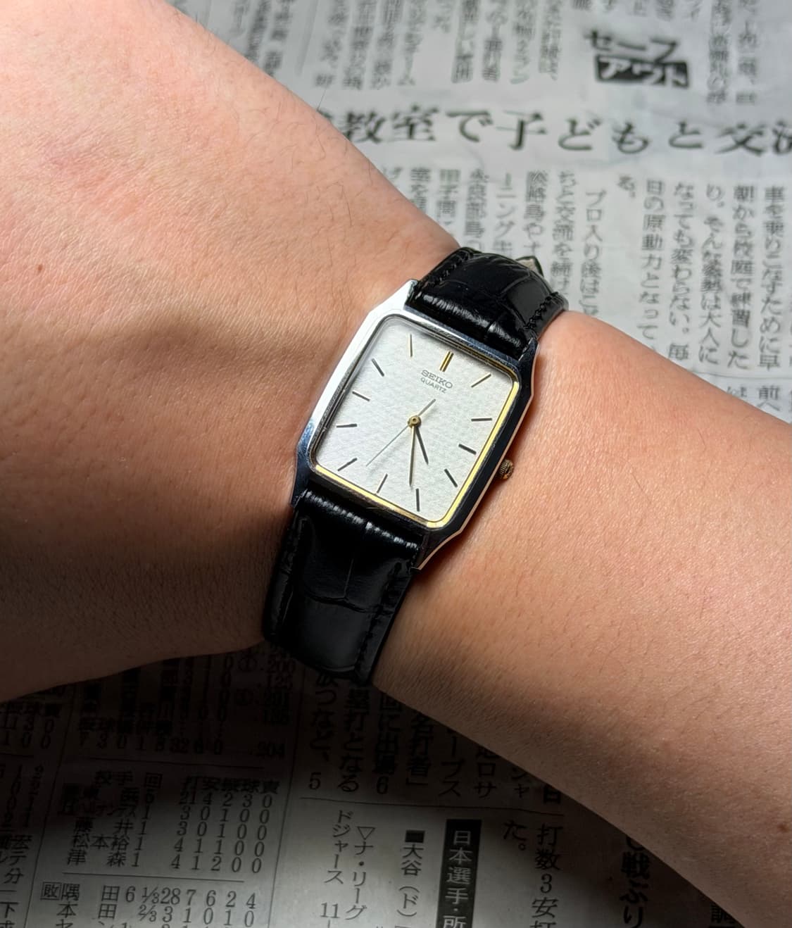 SEIKO quartz tank 상품이미지5