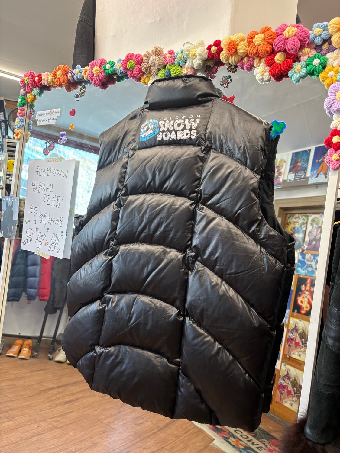 살로몬 패딩 조끼 S 상품이미지4