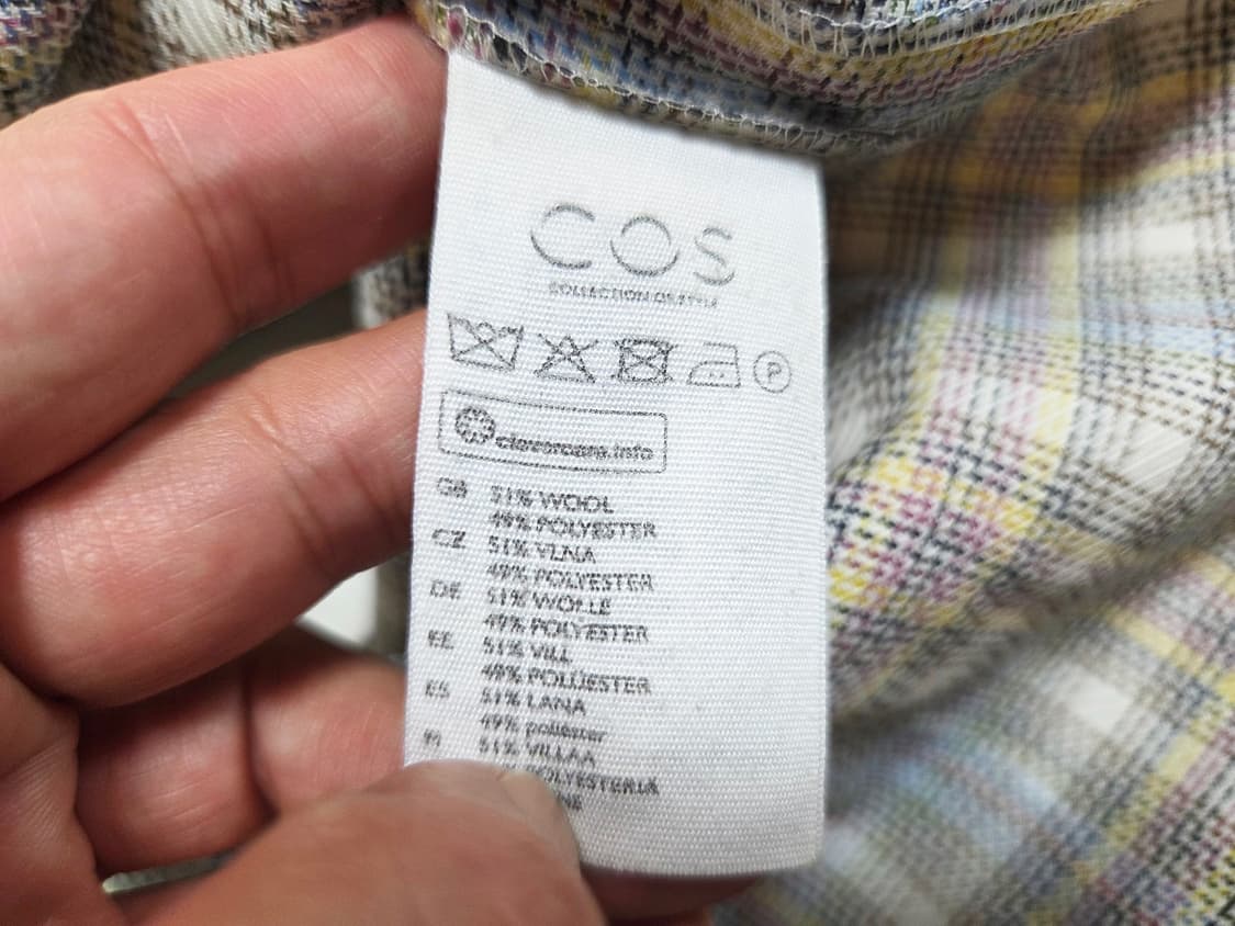 COS 스트랩 체크원피스 55 상품이미지7