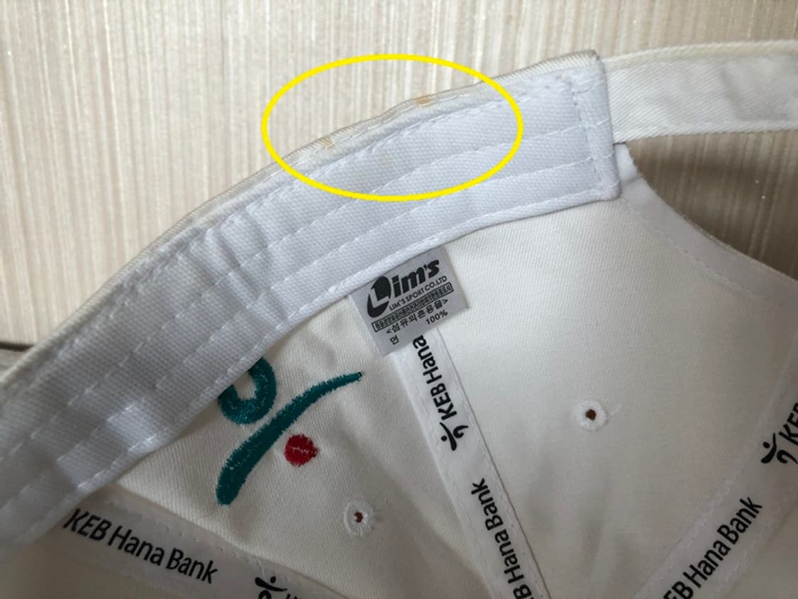 브리지스톤골프 하나파이낸셜그룹 스폰서모자/박현경프로싸인 상품이미지10