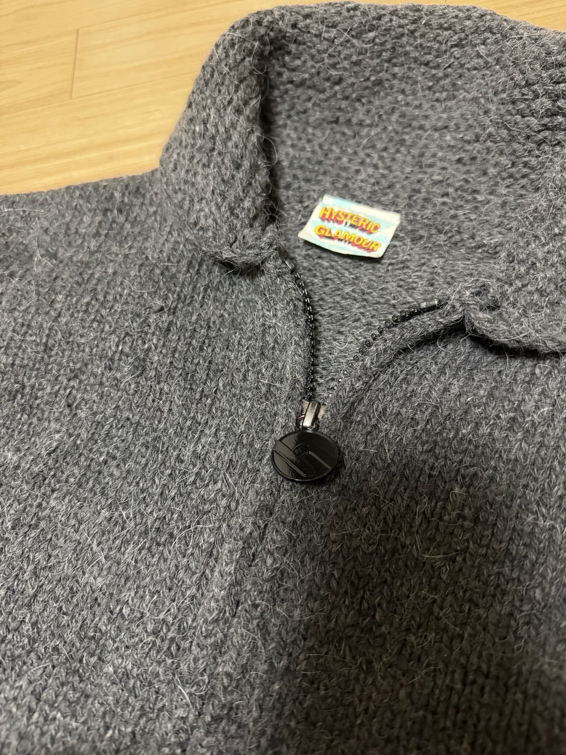 히스테릭글래머 코위찬 니트집업 상품이미지5