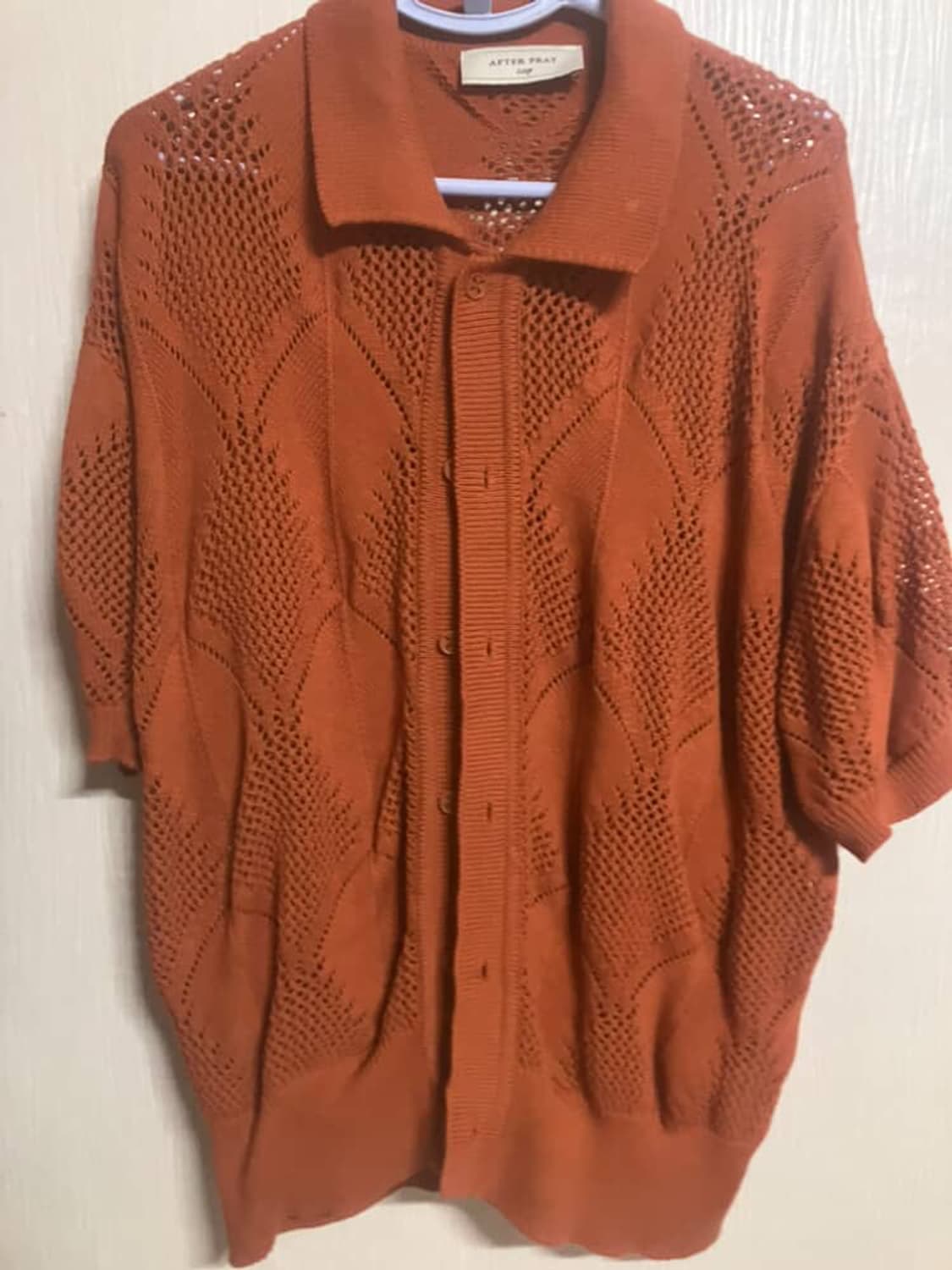 에프터프레이 반팔 가디건 라지사이즈 상품이미지1