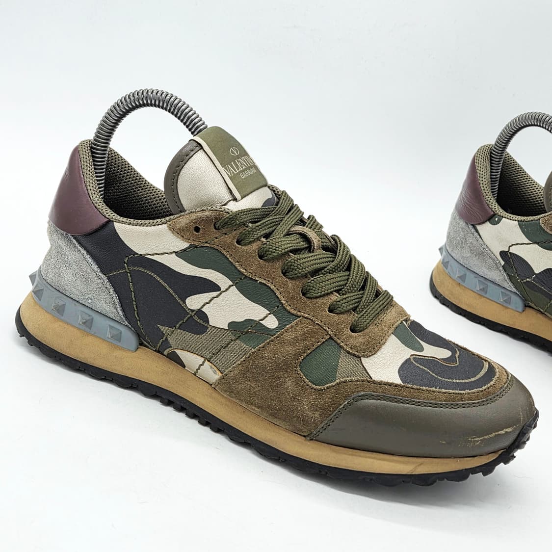 발렌티노 카모 락스터드 스니커즈 (39) 상품이미지5