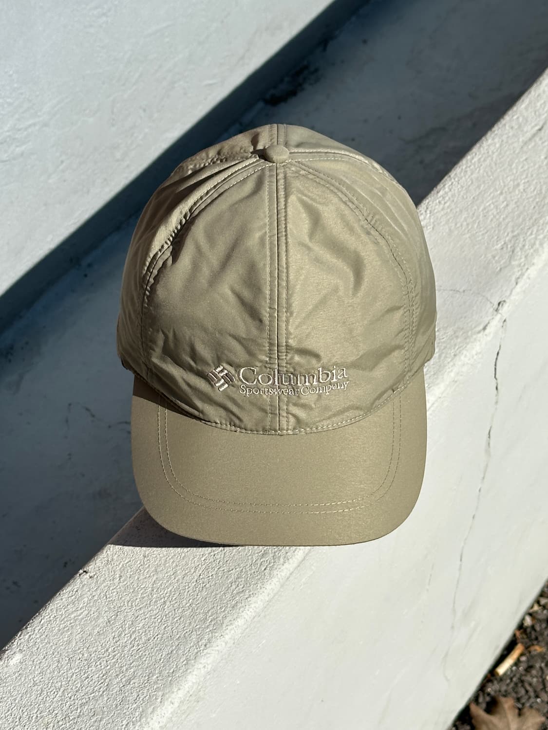 [F] 컬럼비아 로고 트루퍼 디테일 볼캡 모자 상품이미지1