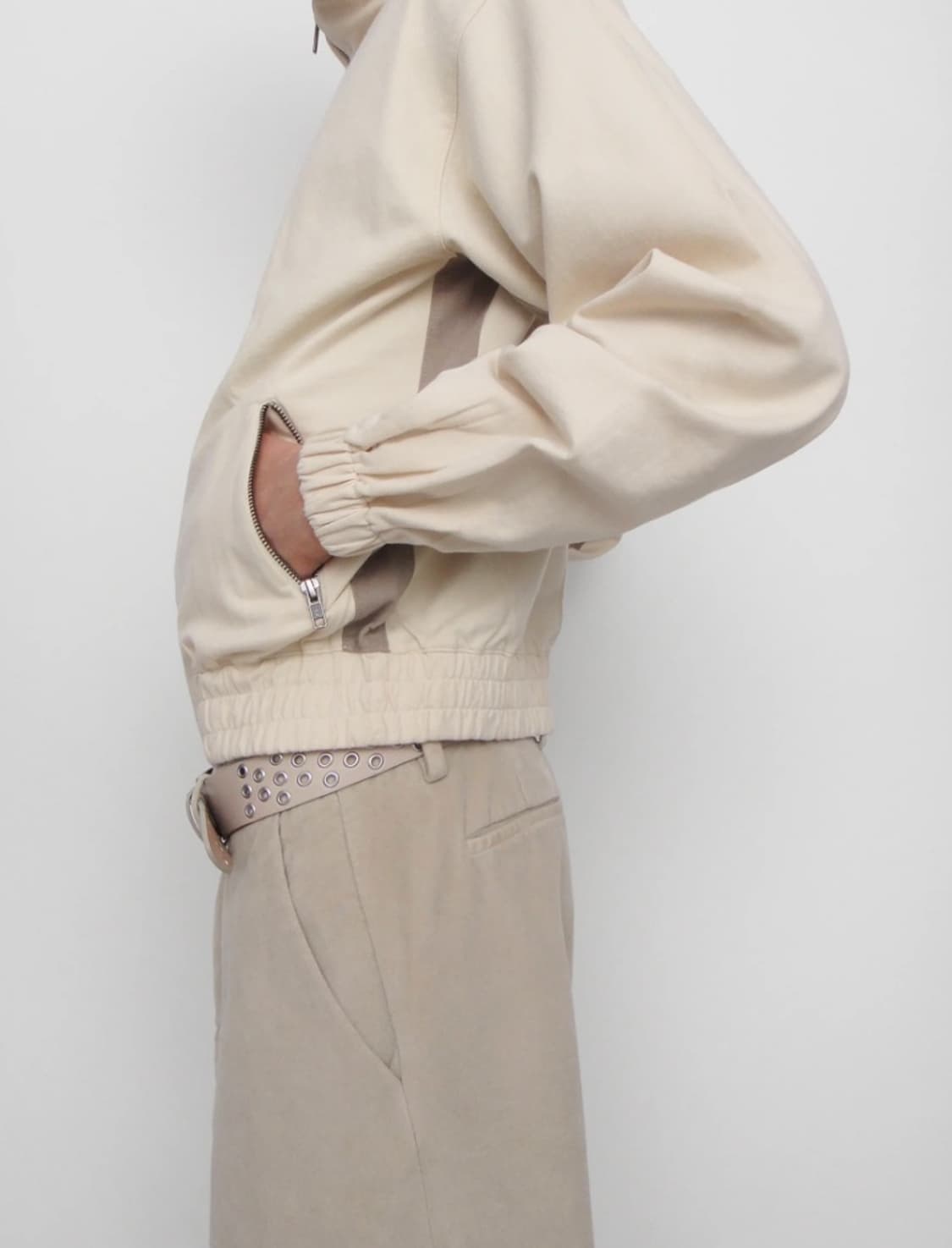 Gimaguas 기마구나스 벨트 Villa Belt beige M/L 상품이미지5