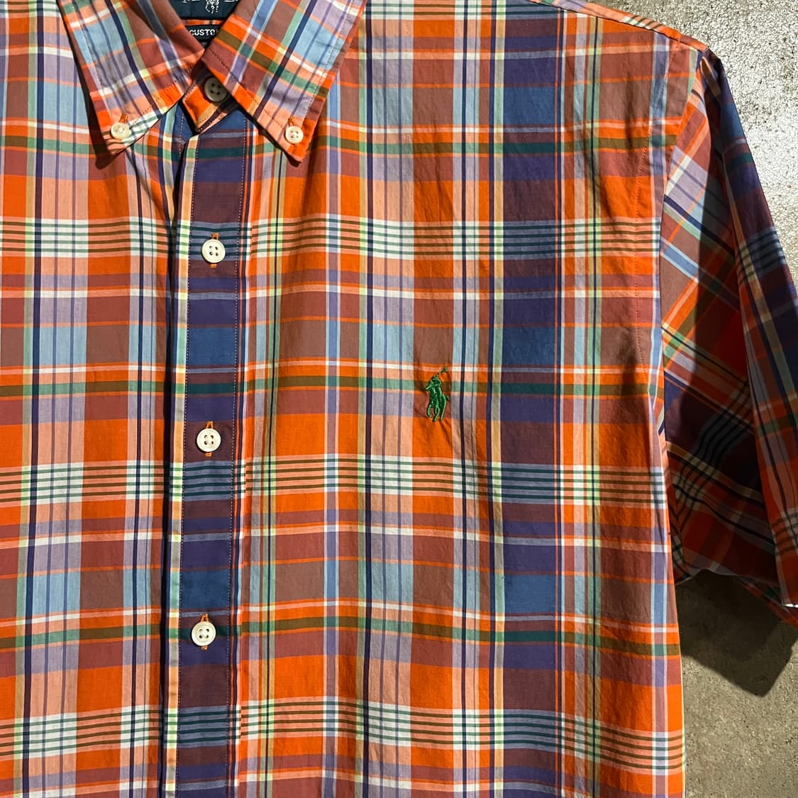 폴로랄프로렌 반팔 체크셔츠 상품이미지2