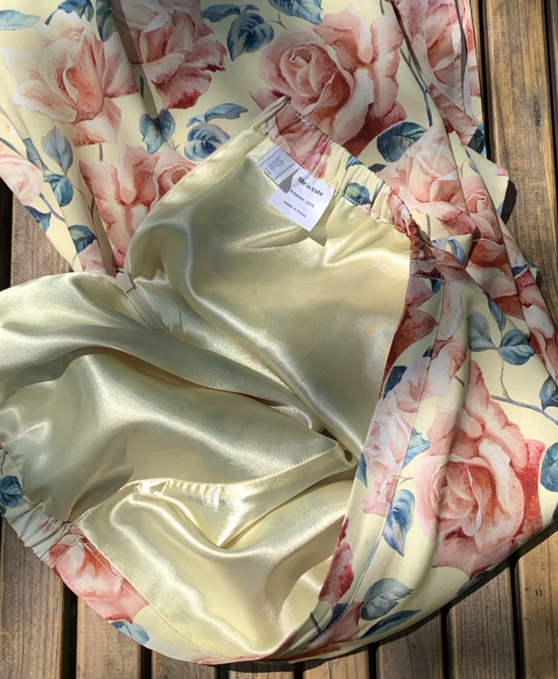 쉬이즈큐트 줄리스커트 (yellow) 상품이미지3