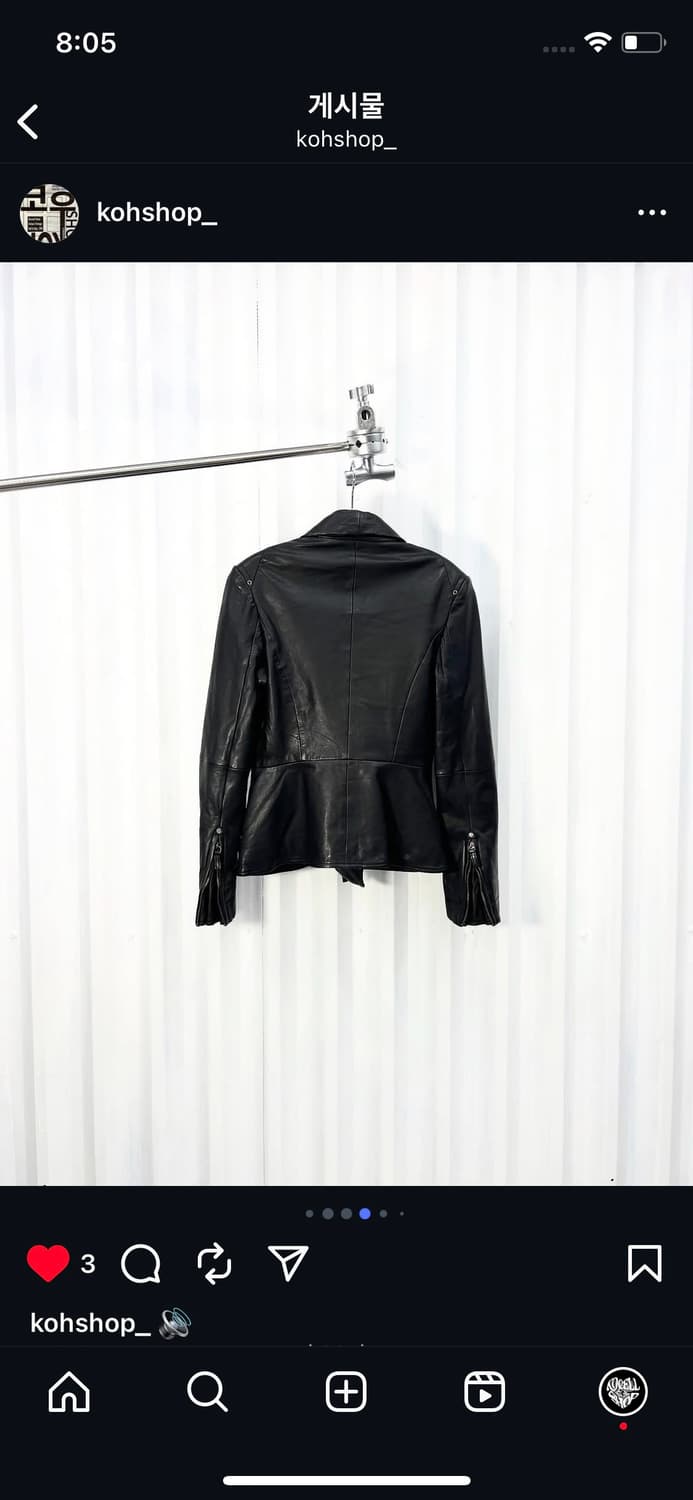 비비안웨스트우드 레드라벨 램스킨 트랜스폼 바이커자켓 상품이미지8