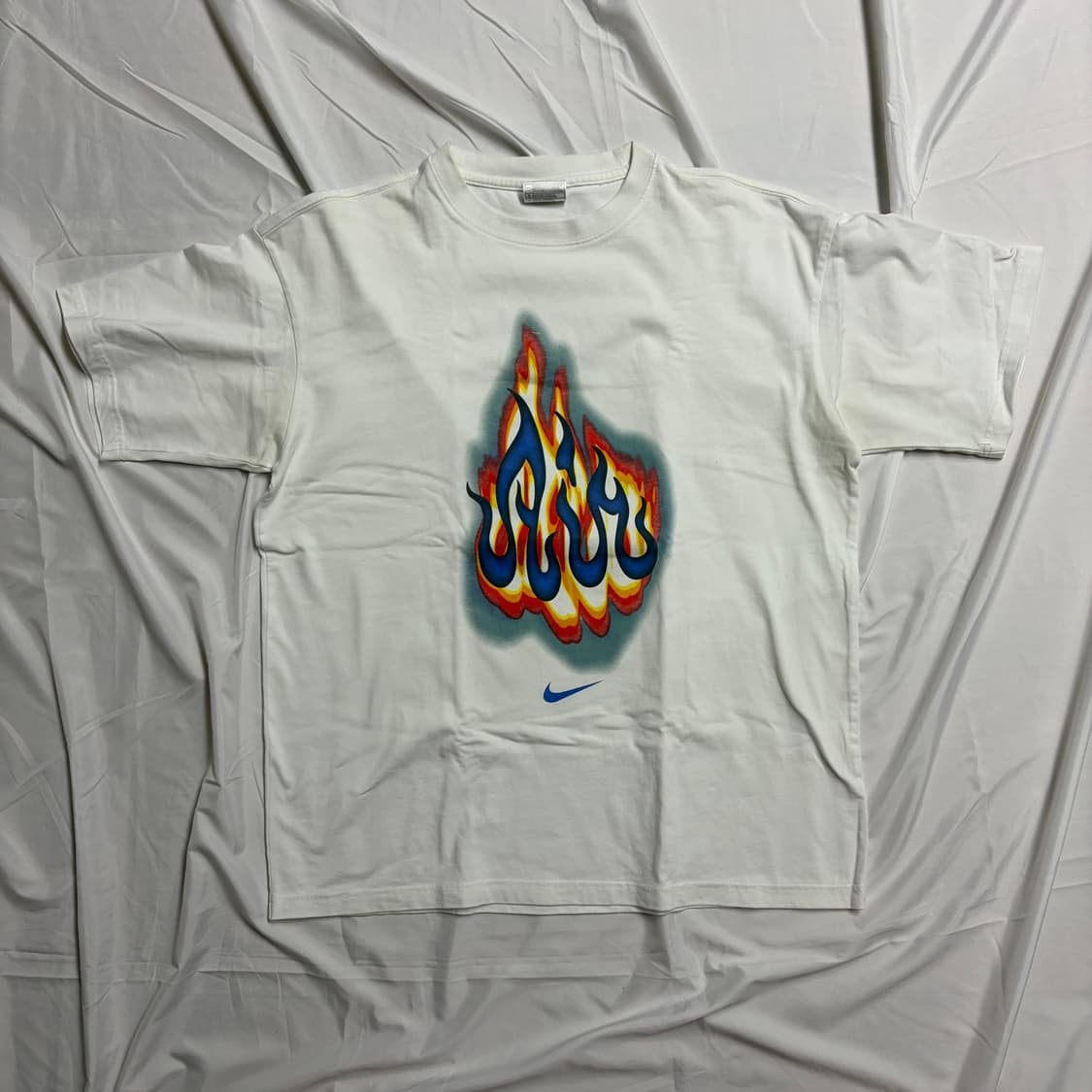 [L] 90s usa 에어 바킨 (알라) 빈티지 나이키 티셔츠 상품이미지2