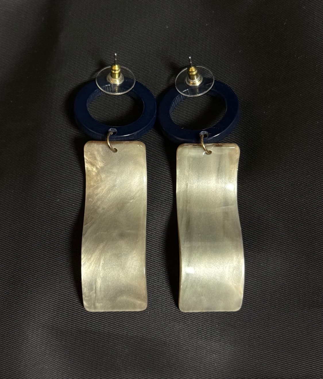 Marble Design Earrings 상품이미지2