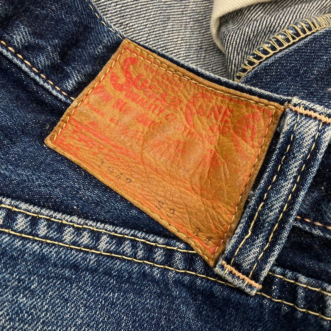 SUGAR CANE 슈가케인 빈티지 셀비지 데님팬츠 상품이미지7