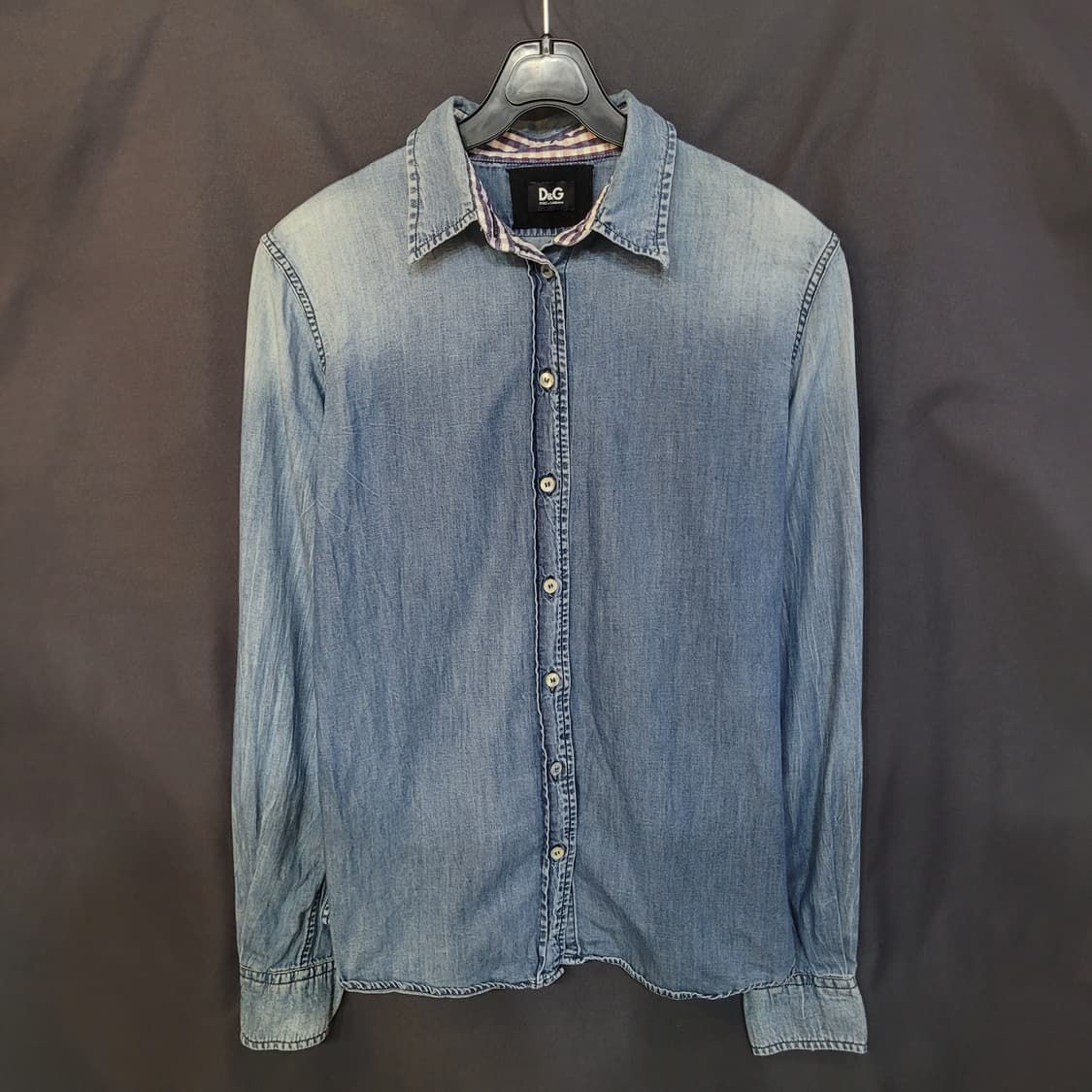 D&G DOLCE & GABBANA 돌체앤가바나 빈티지 데님셔츠 상품이미지1