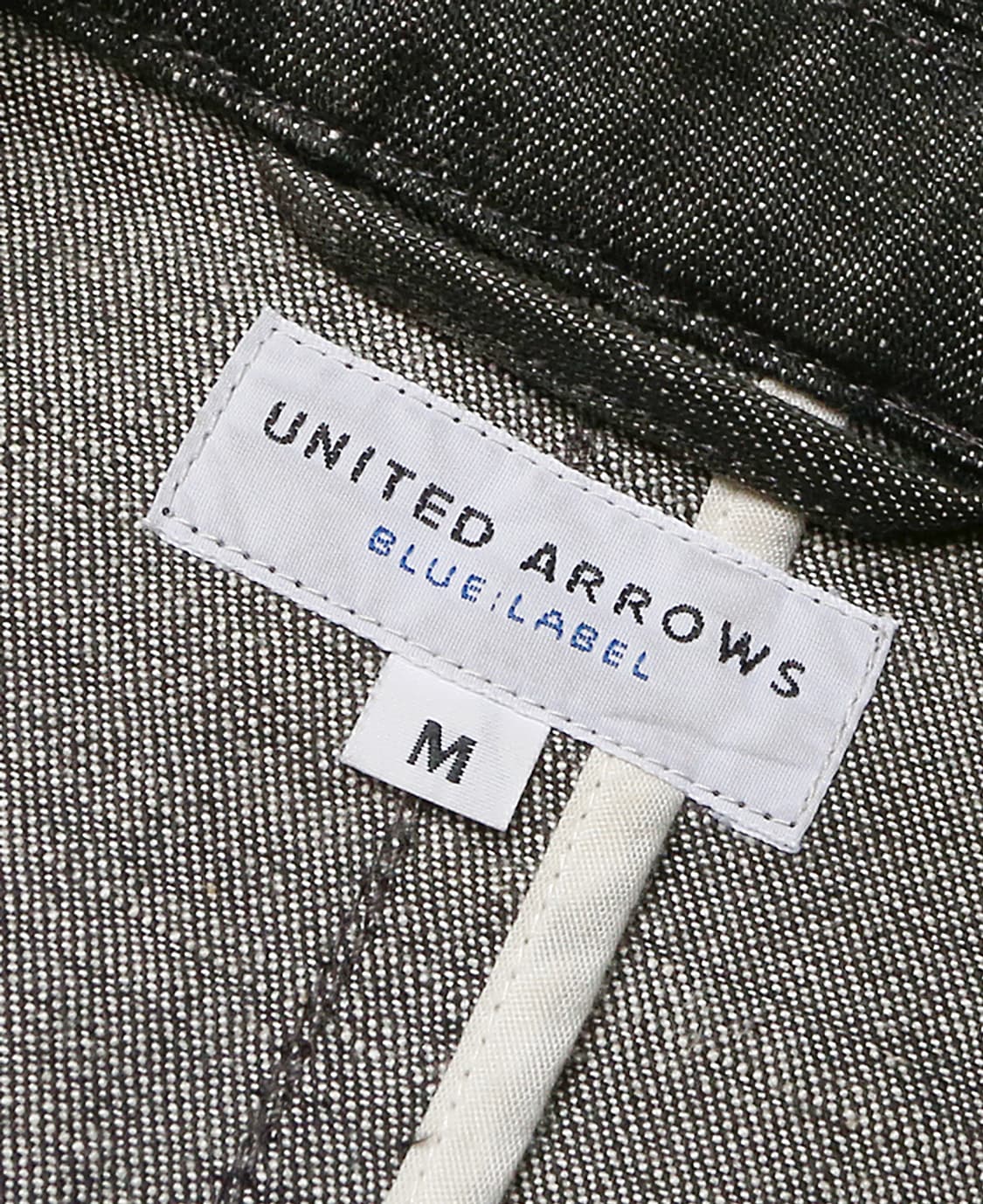 유나이티드 애로우즈 [United Arrows] 블랙 그레이 데님 코트 상품이미지7
