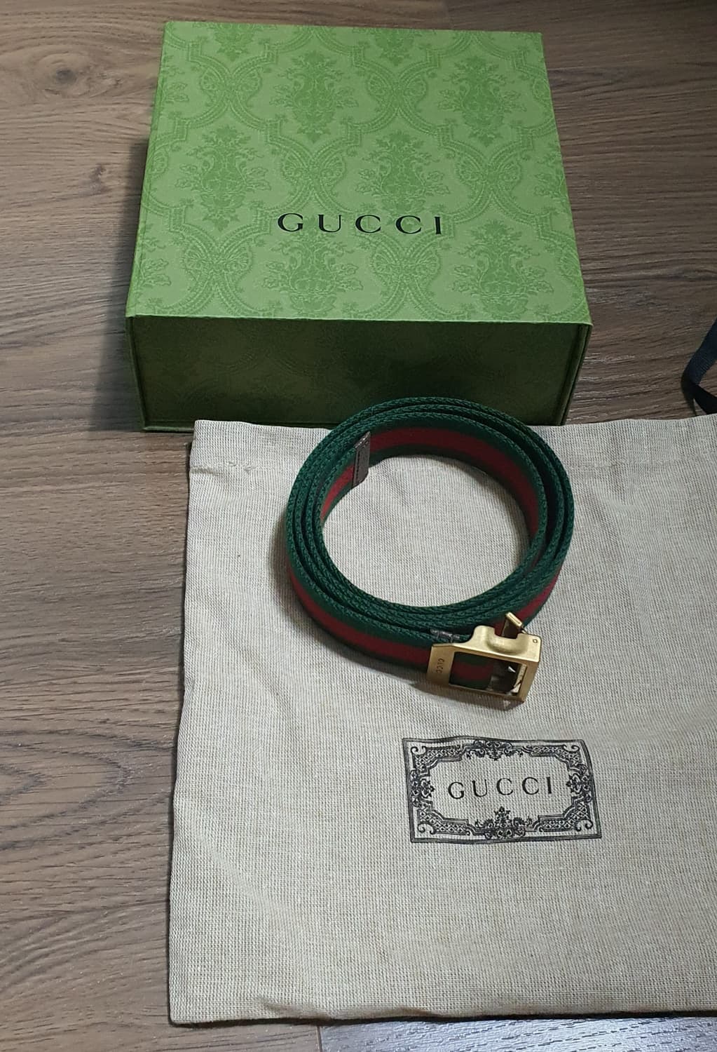 구찌 웹 삼선 벨트 85 상품이미지4