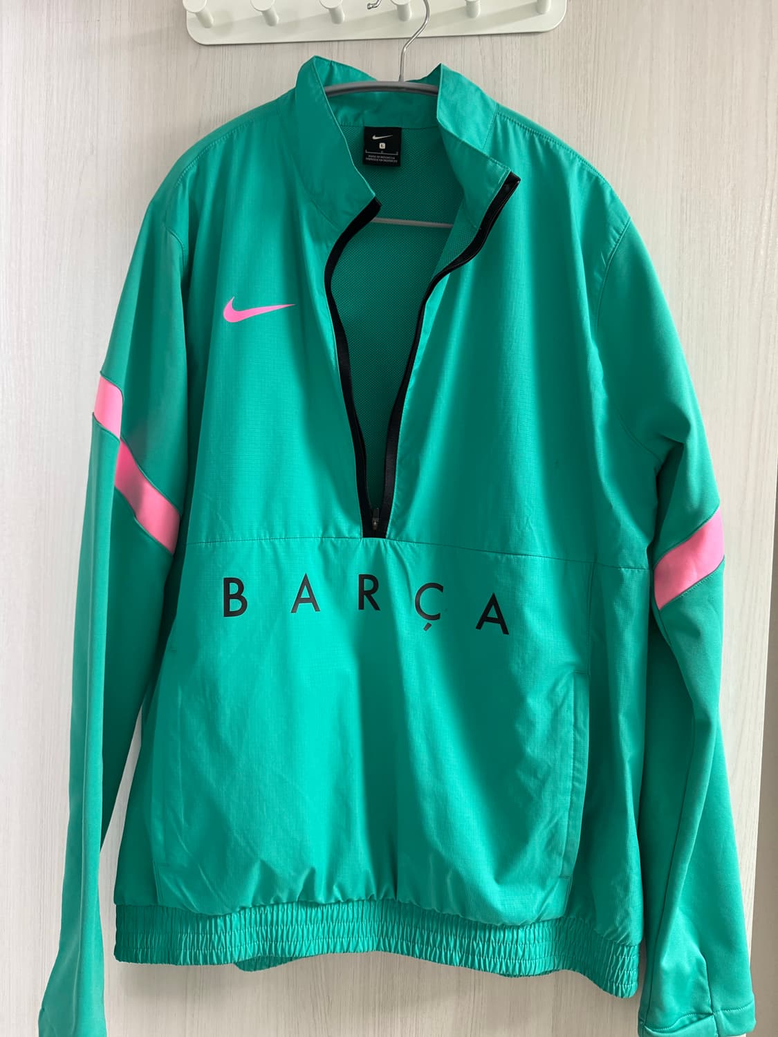 나이키 바르셀로나 드릴탑 아노락 바람막이 L 상품이미지1