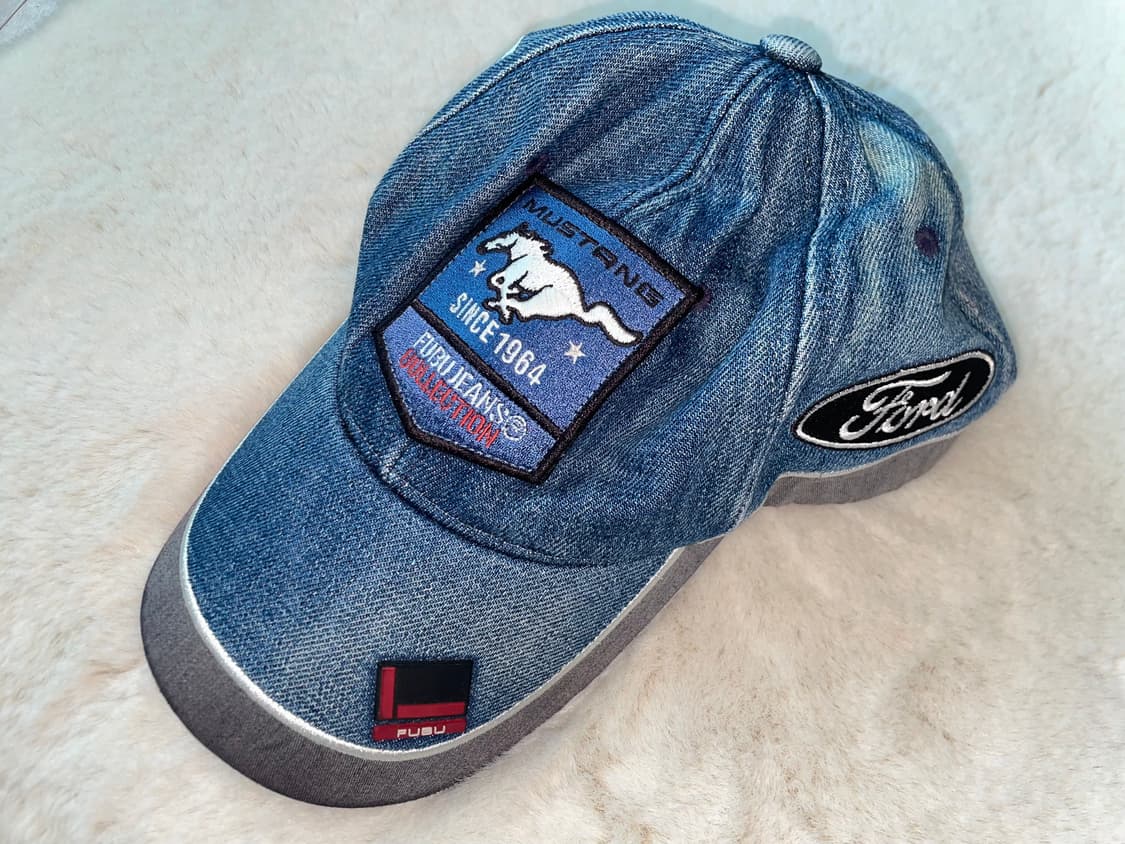 Vintage ford mustang denim cap 상품이미지6