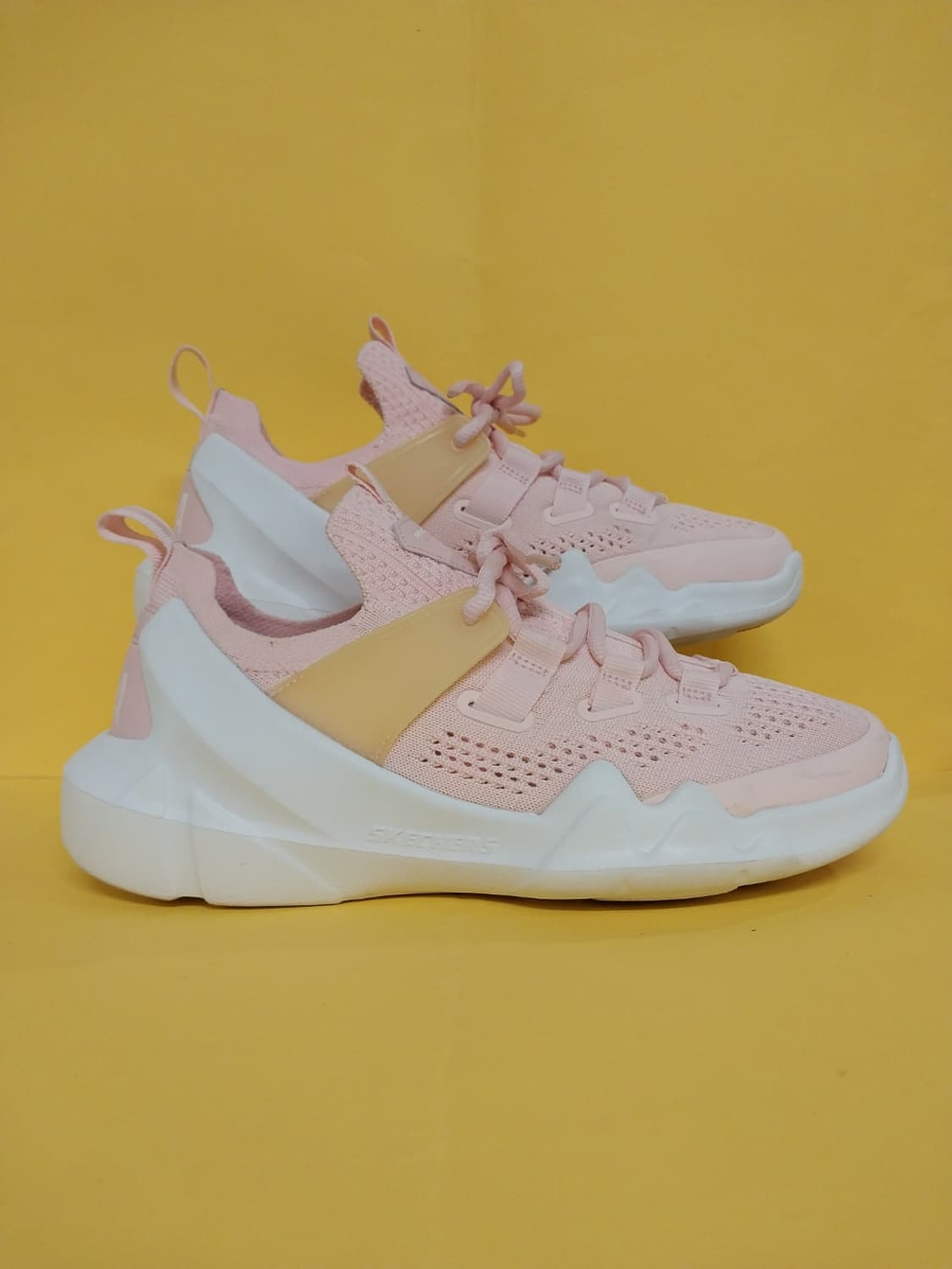 여성 스케쳐스 DLT-A 라이트핑크화이트 운동화 (240) 상품이미지3