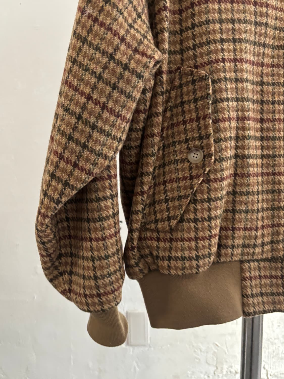 Polo 폴로 랄프로렌 90’s 건클럽체크 울 바라쿠타 자켓 상품이미지5