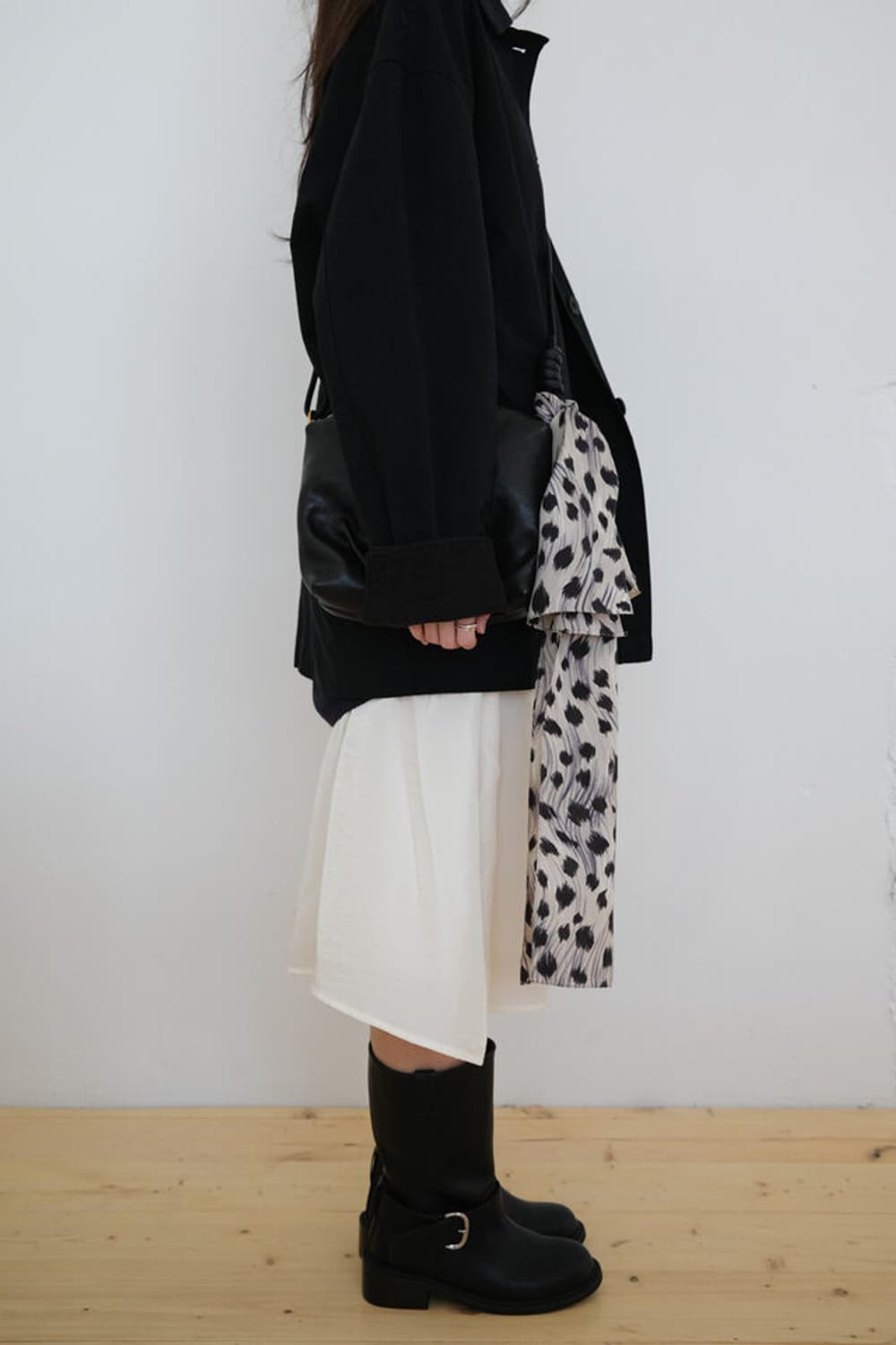 더버터크림 Belle leather half boots 상품이미지2