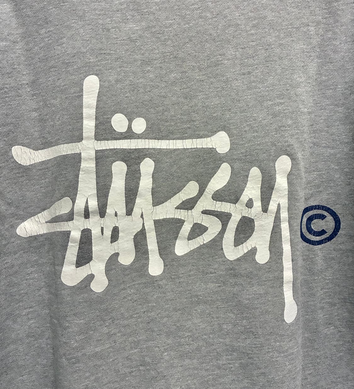 (M)Stussy 스투시 베이직 헤비코튼 리버스위브 맨투맨 스웻셔츠 상품이미지8