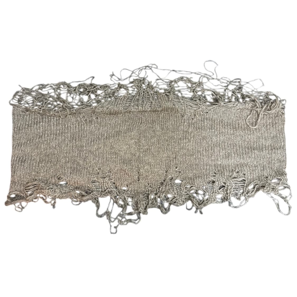 09aw number nine 넘버나인 그런지 모헤어 머플러 상품이미지2